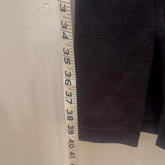 lululemon athletica Dark Gray Leggings. 39” in length and open sides. - Picture 4 of 11